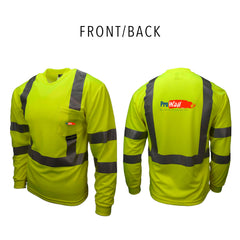 PROWALL SAFETY Radians Type R Class 3 Mesh Safety Shirt - ST21-3PGS
