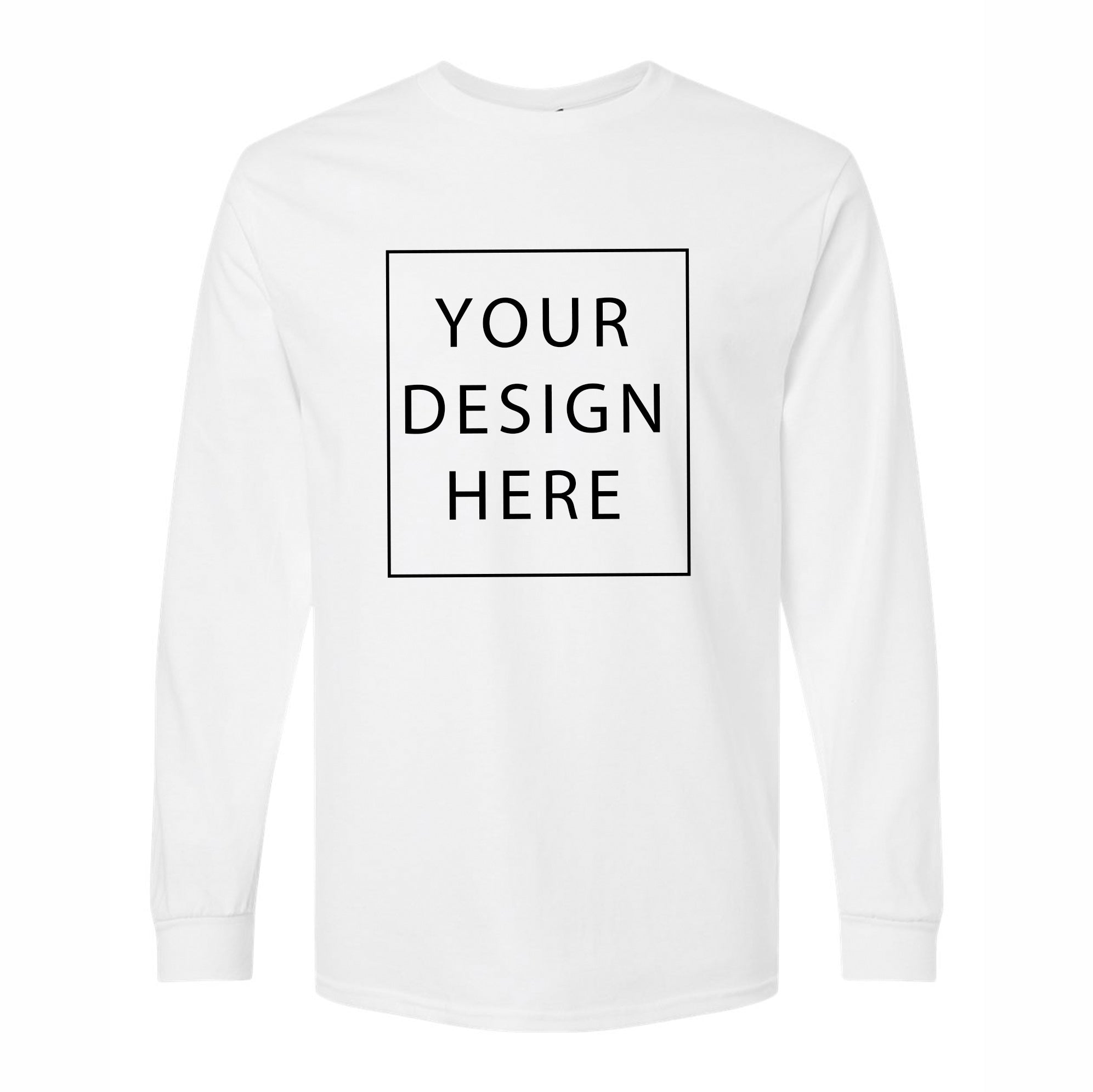 Gildan - Ultra Cotton® Long Sleeve T-Shirt - Front