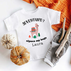 Adventure? Alpaca My Bags Baby Bodysuit