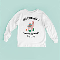 Adventure? Alpaca My Bags Baby Bodysuit