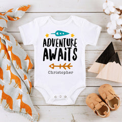 Adventure Awaits Baby Bodysuit