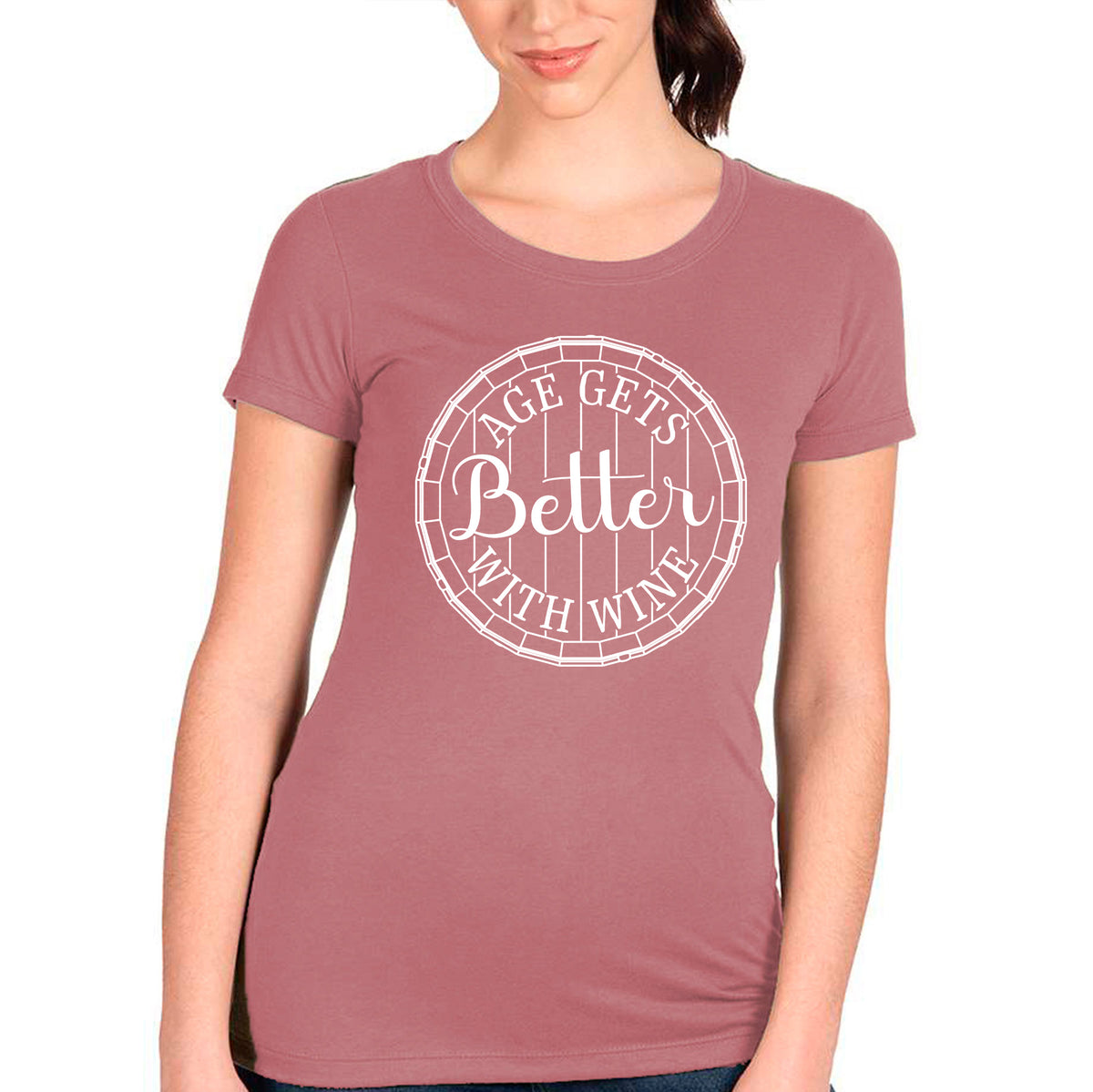 Age Gets Better With Wine T-shirt