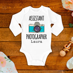 Assistant Photographer Baby Bodysuit