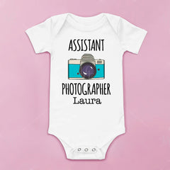 Assistant Photographer Baby Bodysuit