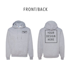 JERZEES - NuBlend® Hooded Sweatshirt - Front/Back