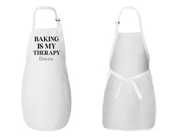 Baking Is My Therapy Apron