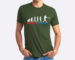 Baseball Evolution T-shirt