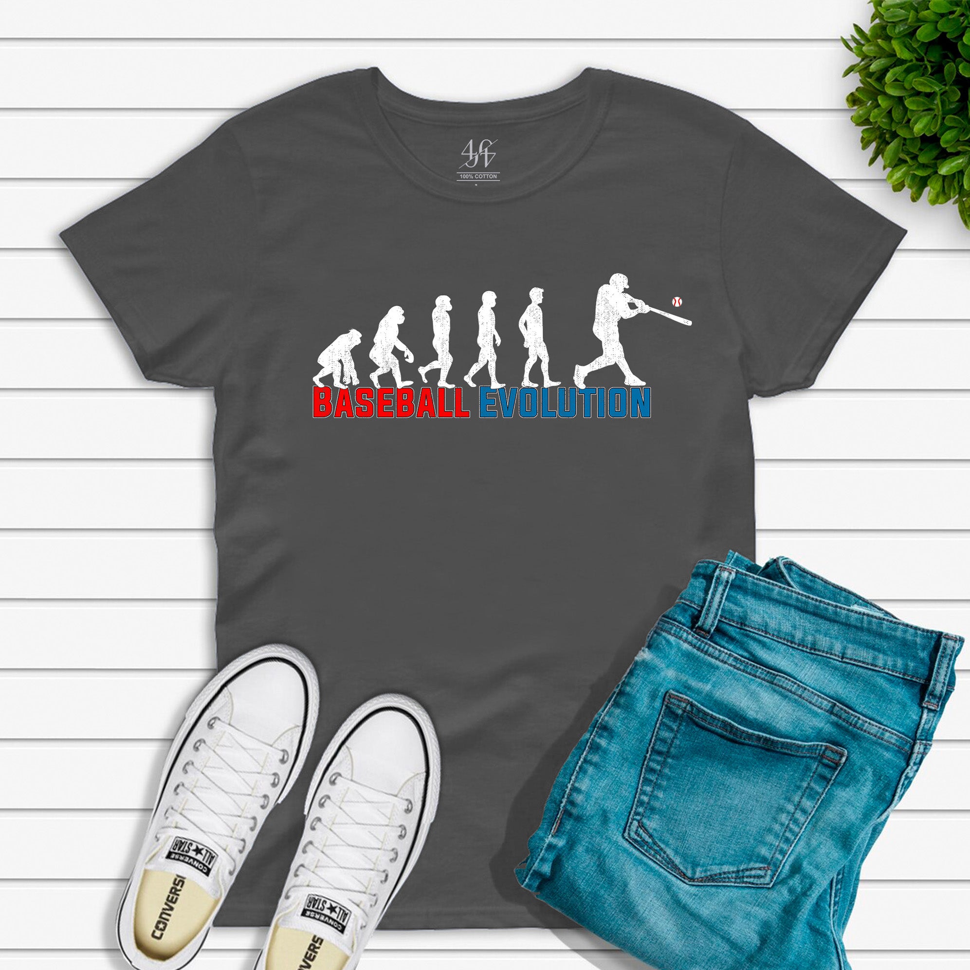 Baseball Evolution T-shirt