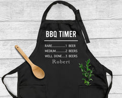 BBQ Timer Apron