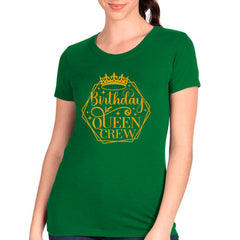 Birthday Queen Crew T-Shirt