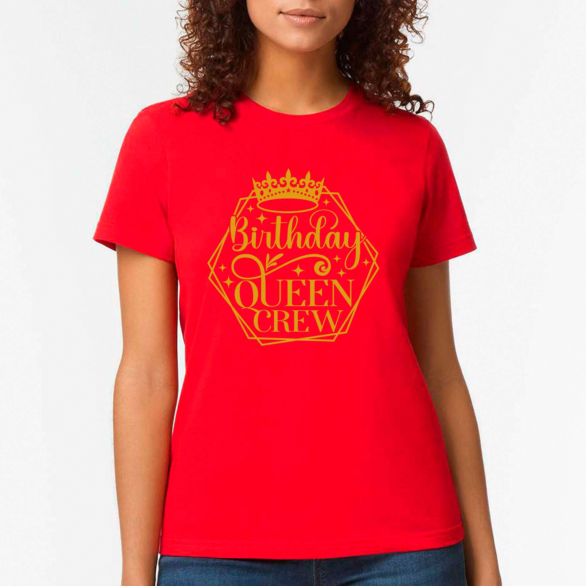 Birthday Queen Crew T-Shirt
