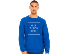 BELLA + CANVAS - Sponge Fleece Raglan Crewneck Sweatshirt - Front