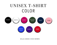 BELLA + CANVAS - Women’s Relaxed Jersey V-Neck Tee - Front