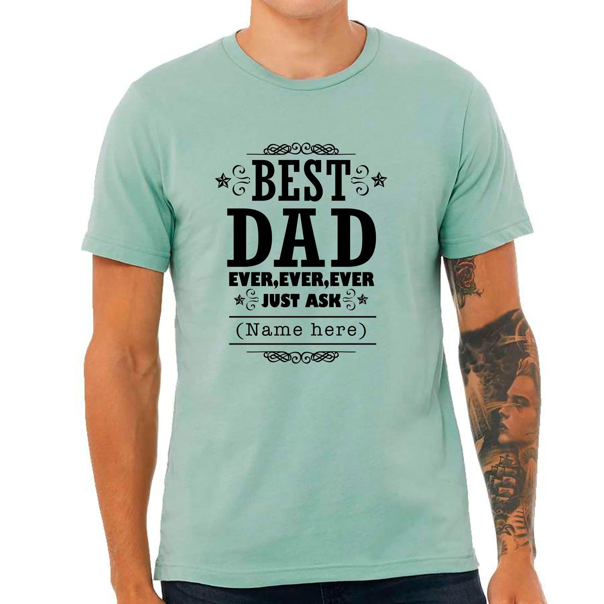 Dad The Man The Myth The Ledgend T-shirt