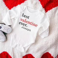 Best Valentine Ever Baby Bodysuit