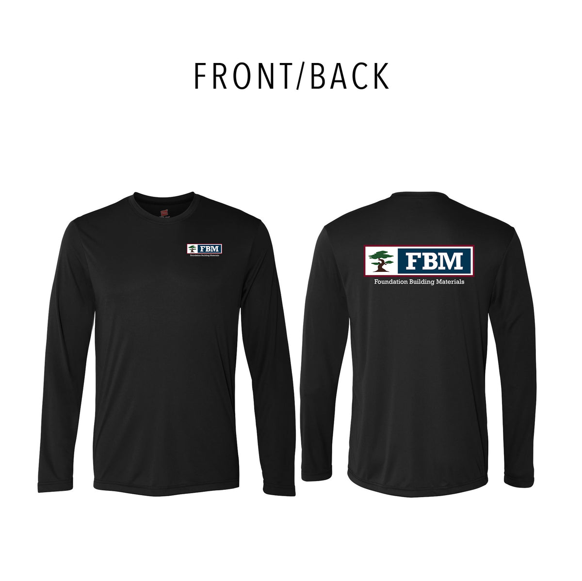 FBM - Hanes Unisex Cool DRI® Long Sleeve Performance T-Shirt - 482L