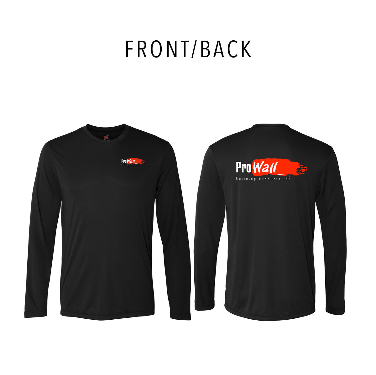 PROWALL - Hanes Unisex Cool DRI® Long Sleeve Performance T-Shirt - 482L