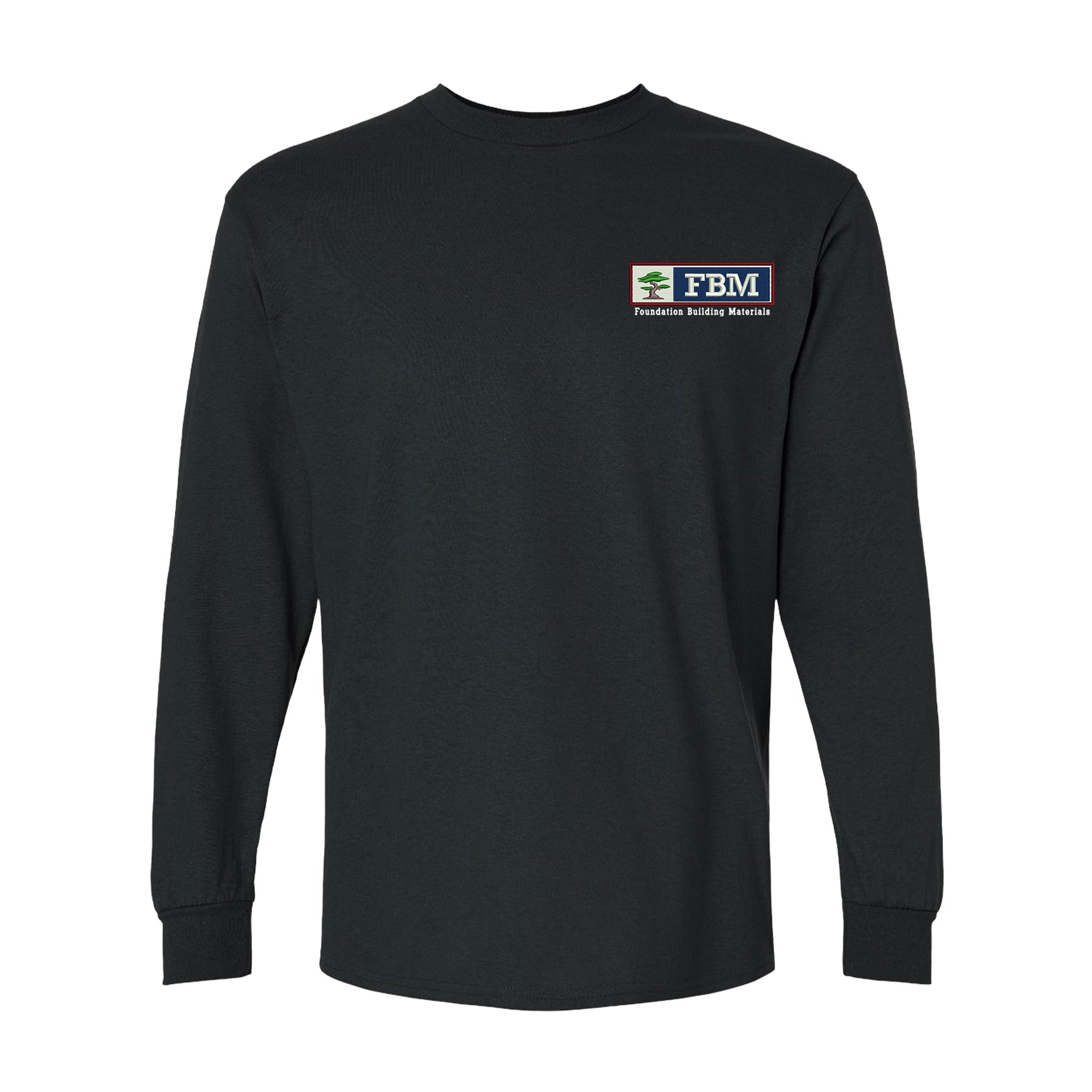 Gildan - Ultra Cotton® Long Sleeve T-Shirt - (embroidery)