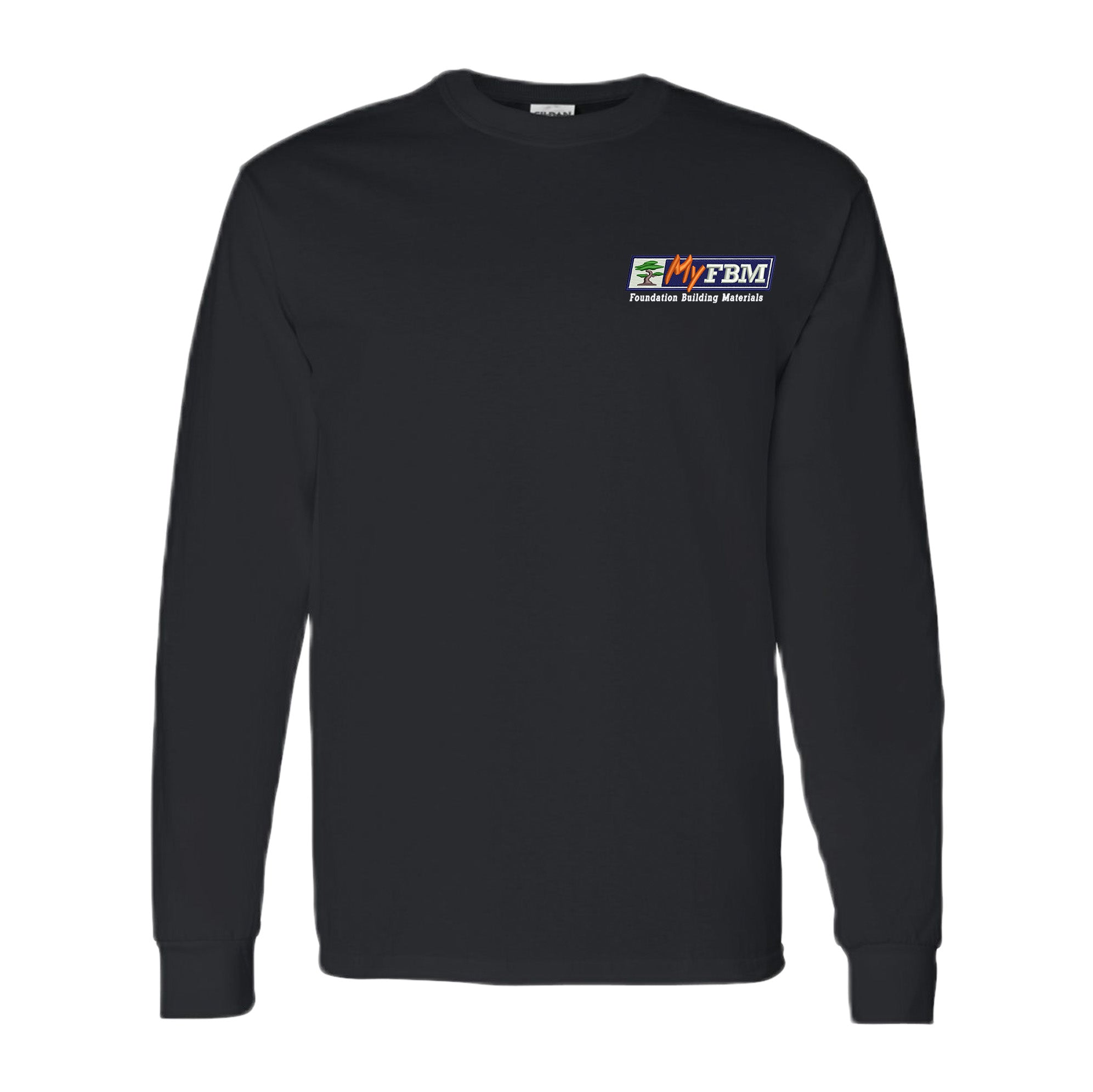Gildan - Heavy Cotton™ Long Sleeve T-Shirt - (embroidery)