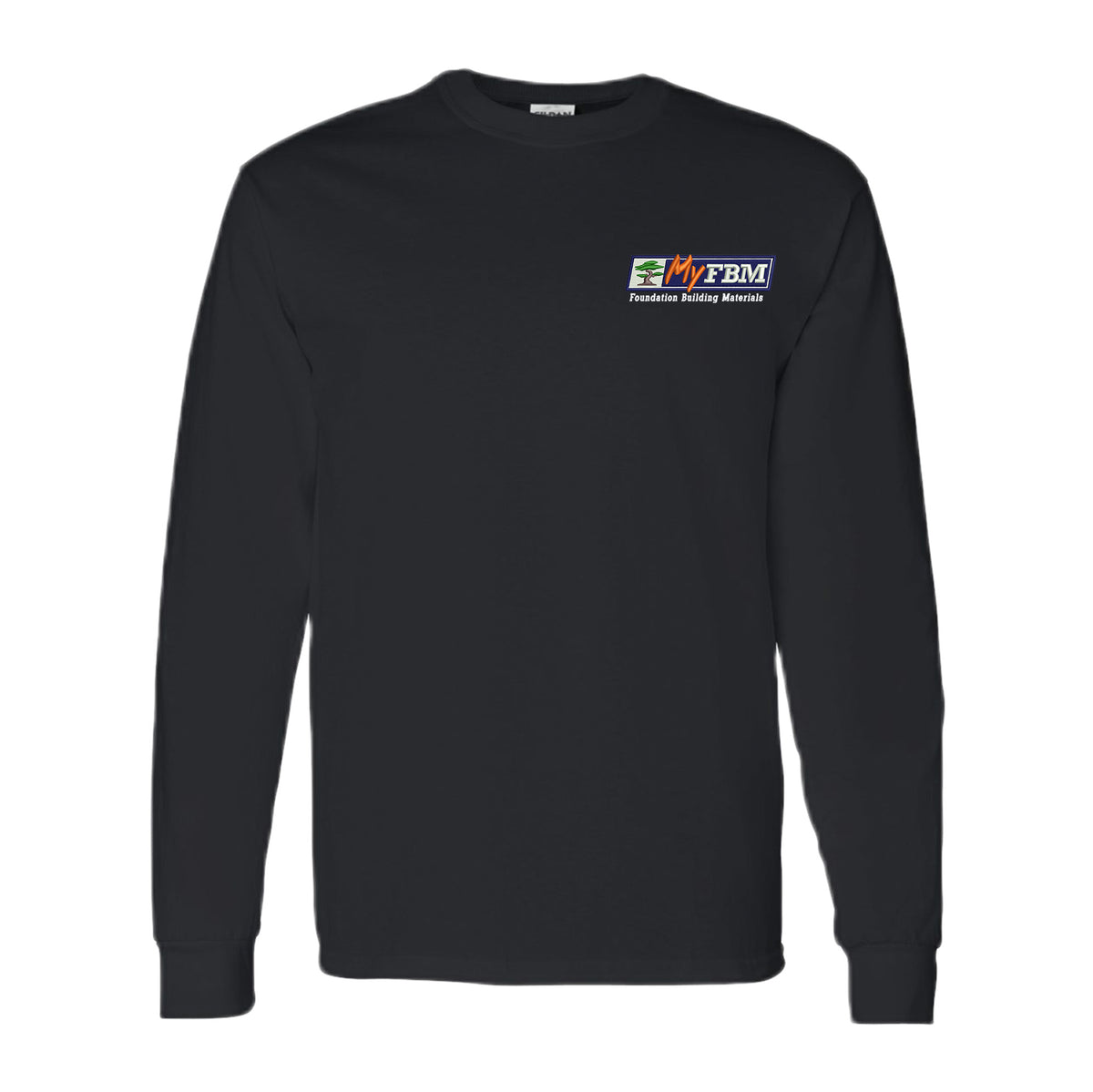 Gildan - Heavy Cotton™ Long Sleeve T-Shirt - (embroidery)