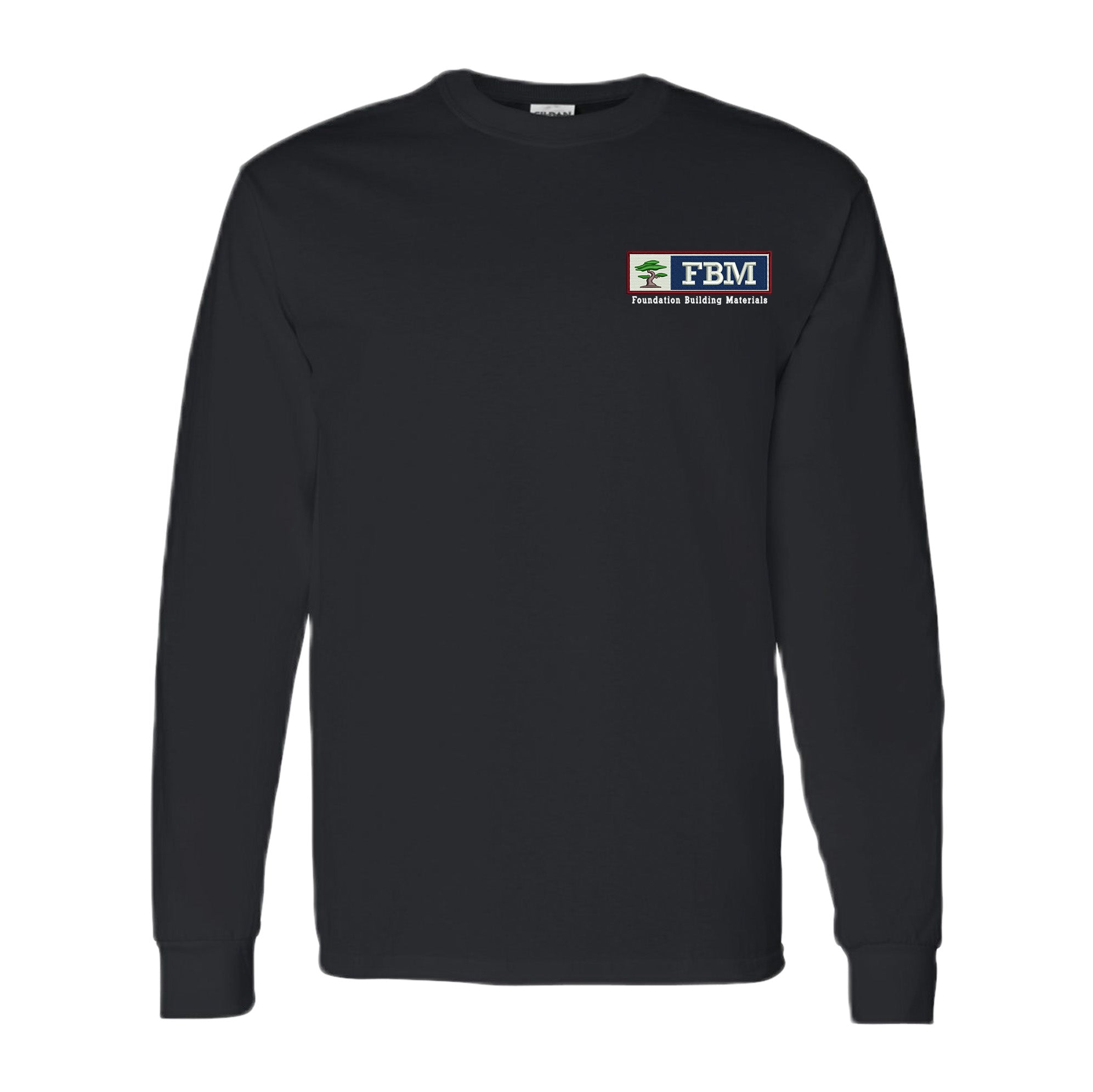 Gildan - Heavy Cotton™ Long Sleeve T-Shirt - (embroidery)