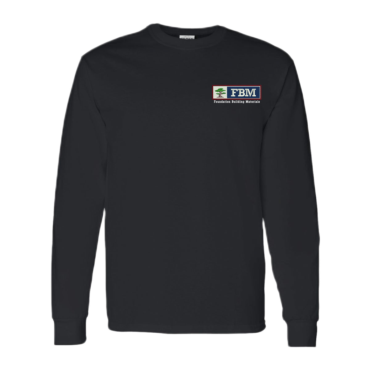 Gildan - Heavy Cotton™ Long Sleeve T-Shirt - (embroidery)