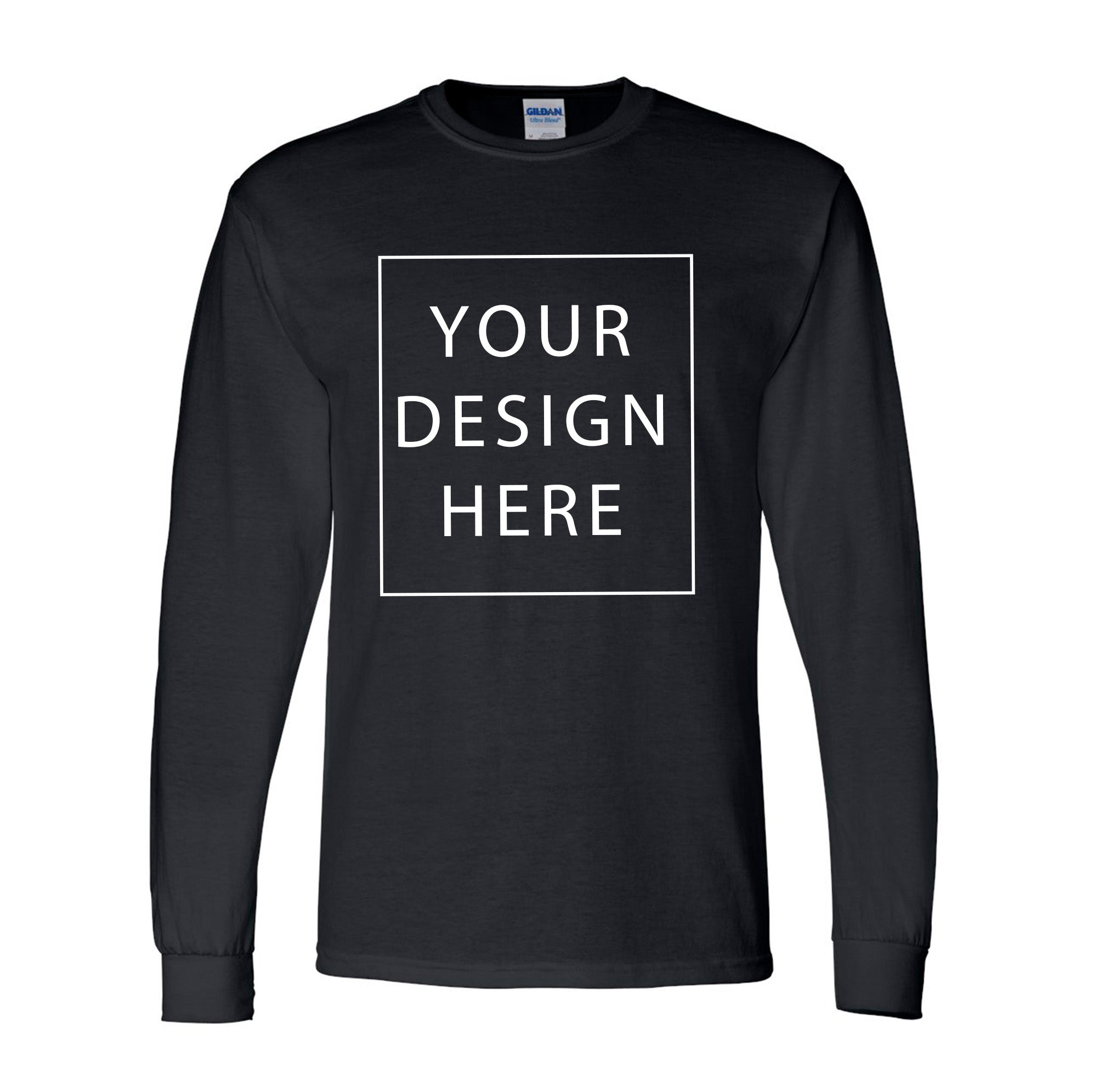 Gildan - DryBlend® 50/50 Long Sleeve T-Shirt - Front