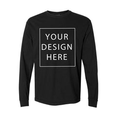 Comfort Colors - Garment-Dyed Heavyweight Long Sleeve T-Shirt - Front