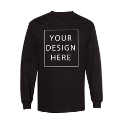 American Apparel - Heavyweight Cotton Long Sleeve Tee - Front