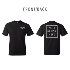 Hanes - Authentic T-Shirt- Front/Back