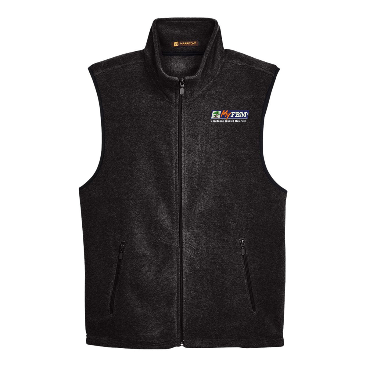 Harriton - Fleece Full-Zip Vest - M985