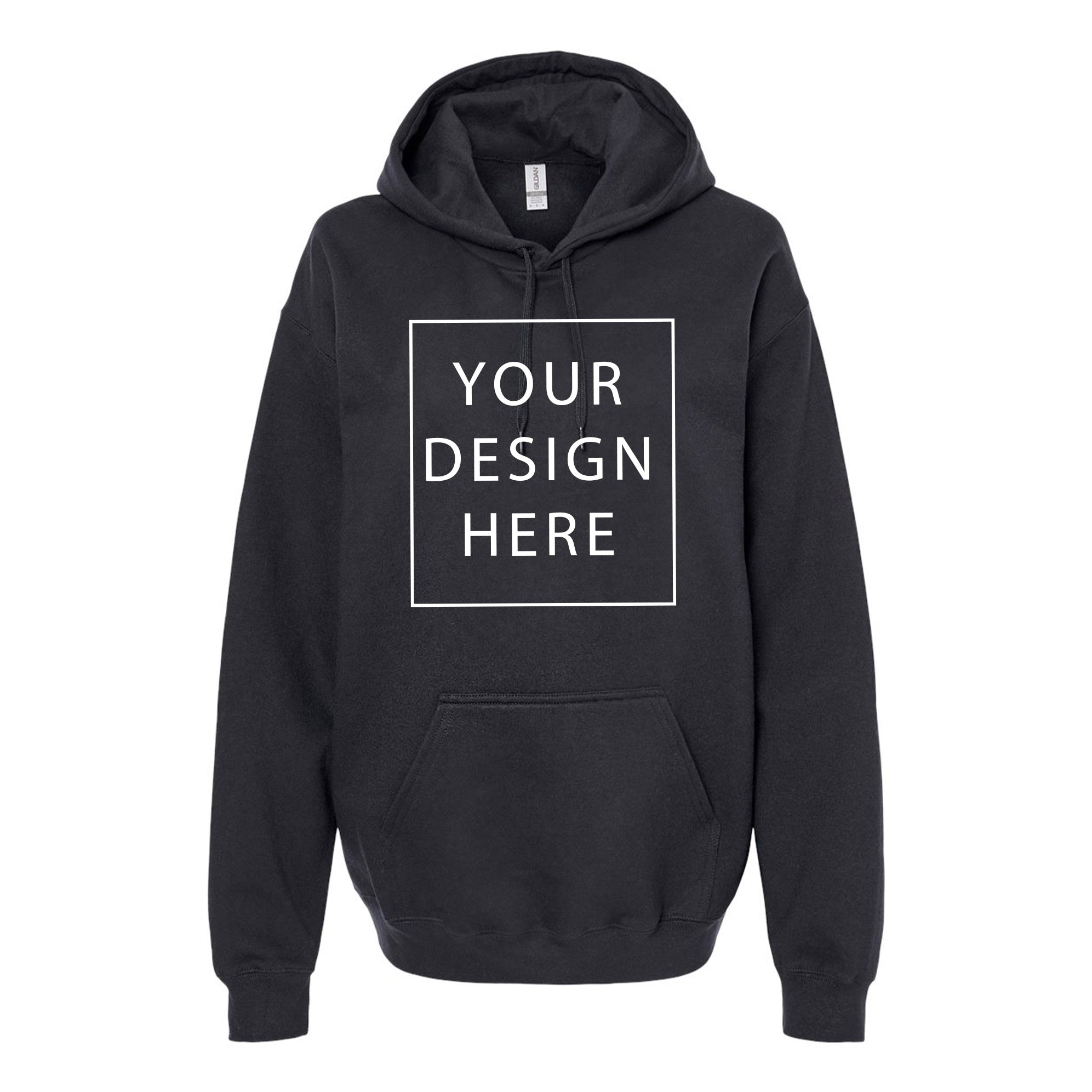 Gildan - Softstyle® Midweight Hooded Sweatshirt - Front