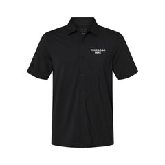 Adidas Men's Full Button Down Short Sleeve Shirt - A595