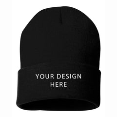 Sportsman - 12" Solid Cuffed Beanie