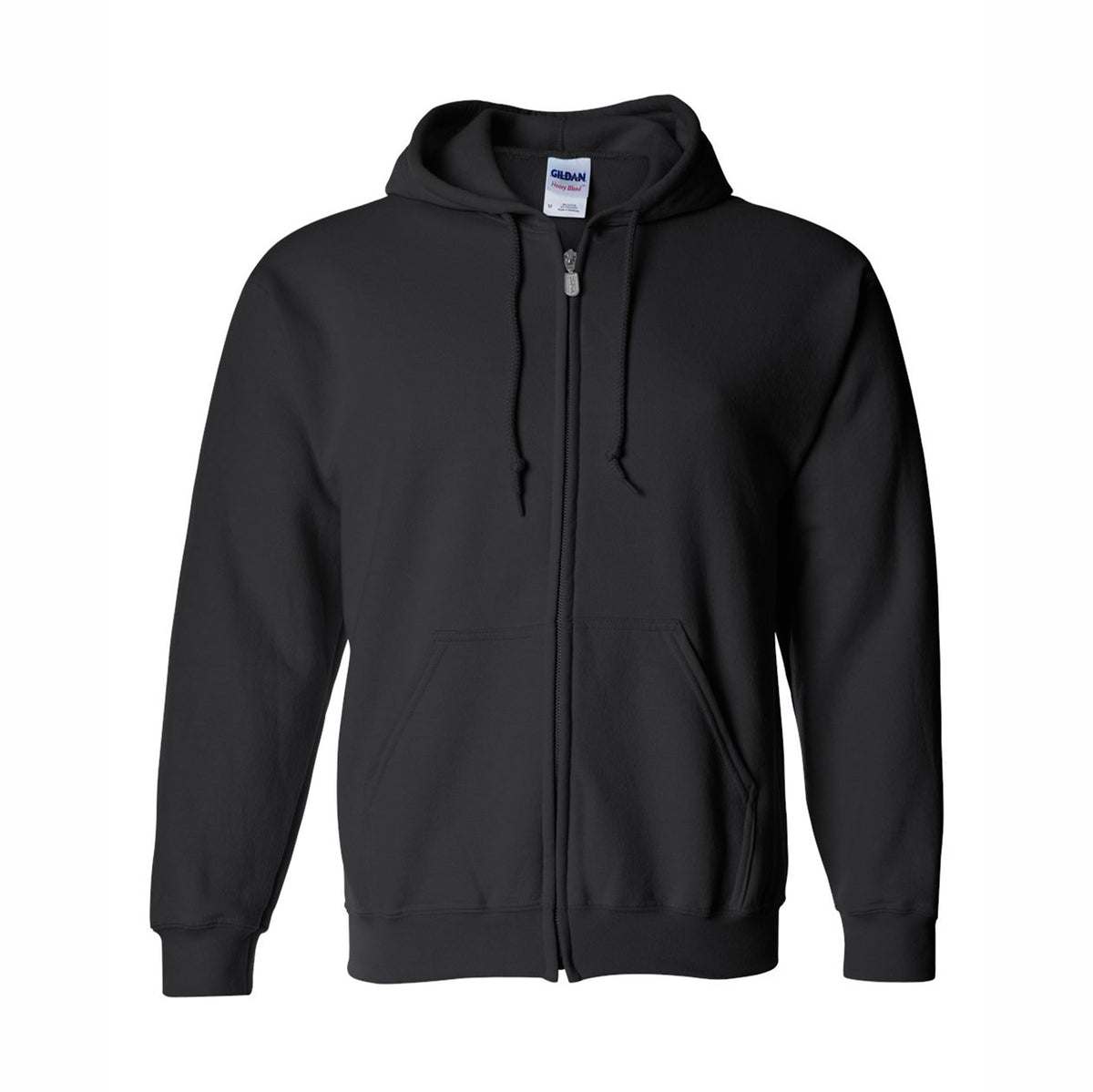 Gildan - Heavy Blend™ Full-Zip Hooded Sweatshirt - Front/Back