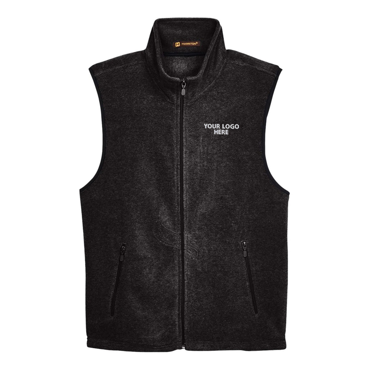 Harriton - Fleece Full-Zip Vest - M985