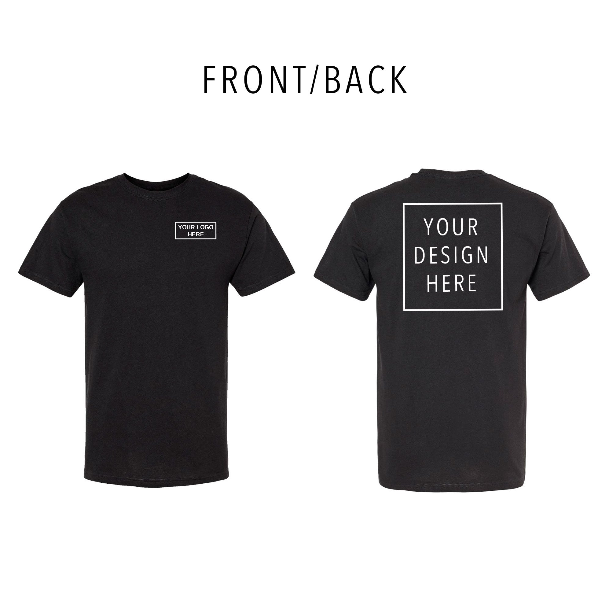 M&O - Gold Soft Touch T-Shirt - Front/Back