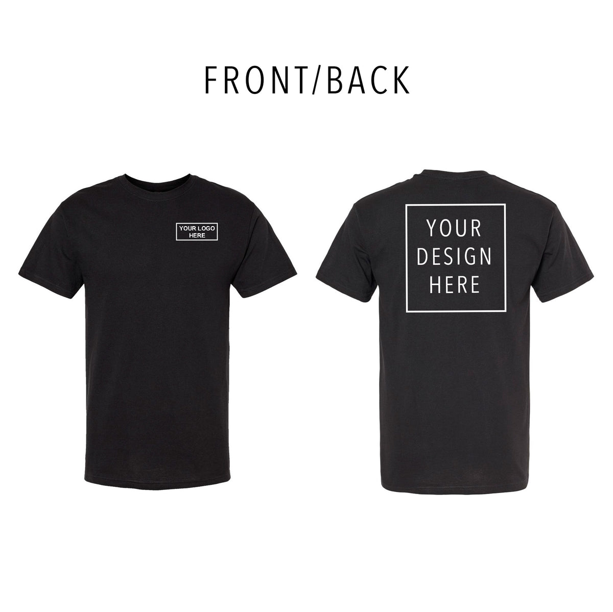 M&O - Gold Soft Touch T-Shirt - Front/Back