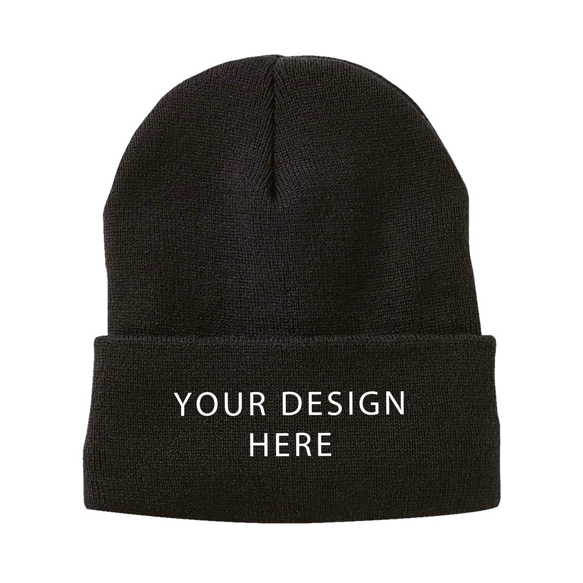 Sportsman - 12" Jersey Lined Cuffed Beanie