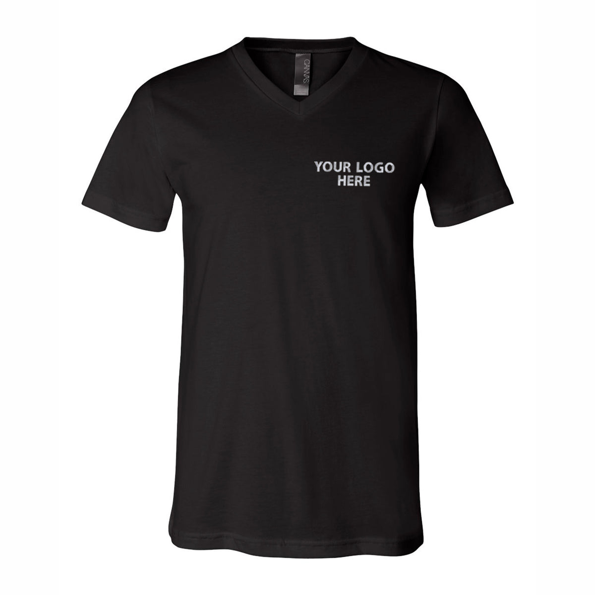 BELLA + CANVAS - Jersey V-Neck Tee - Front