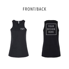 American Apparel - Women's CVC Tank - Front/Back