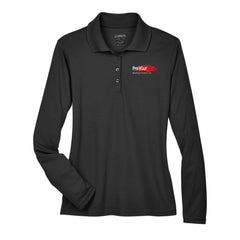 PROWALL - CORE365 Women's Pinnacle Performance Long Sleeve Piqué Polo - 78192