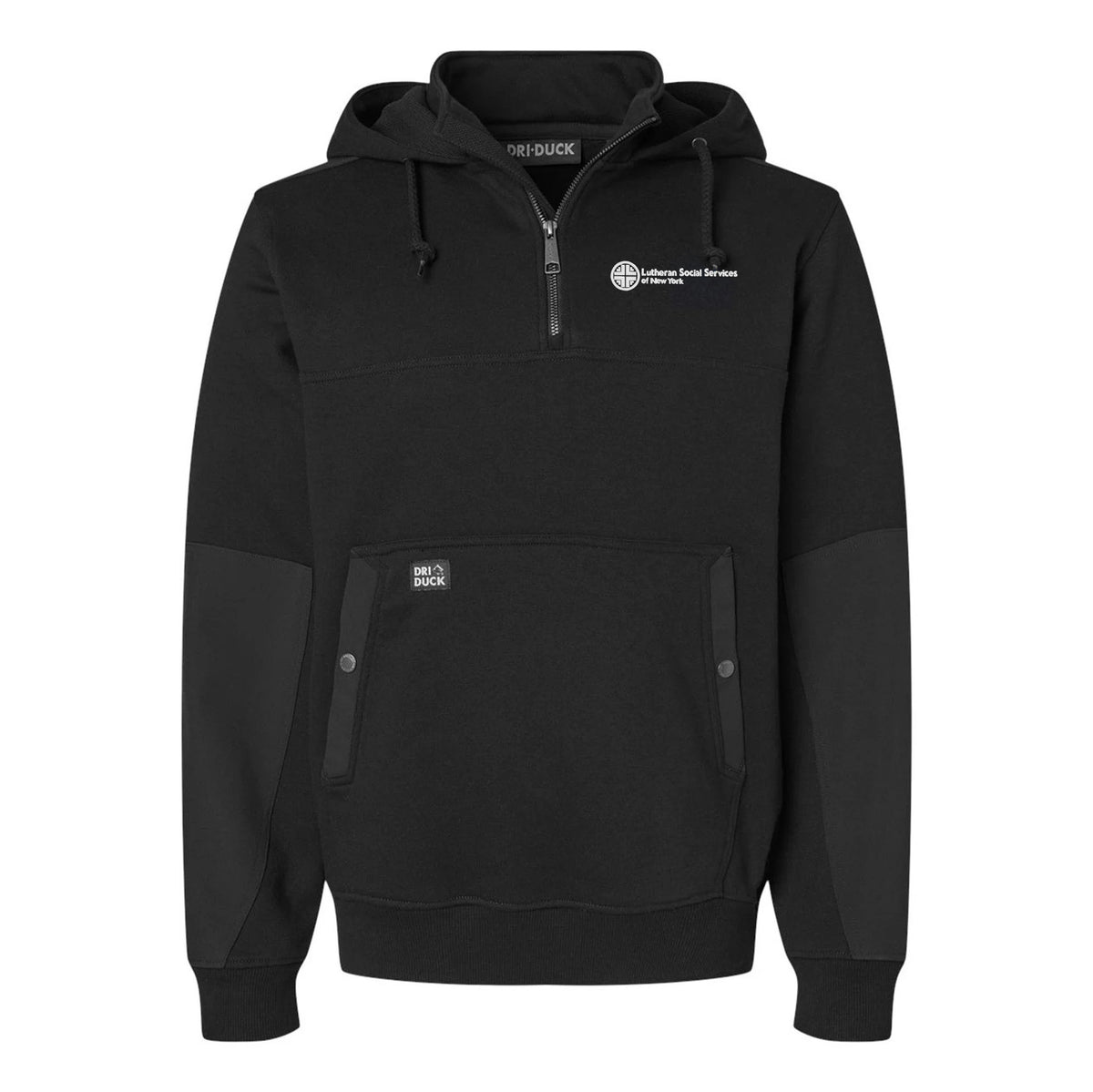 DRI DUCK - Men's Mission Quarter-Zip Hooded Pullover - 7349