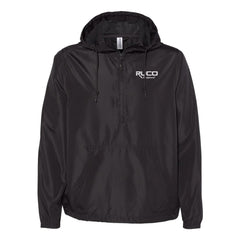 RUCO - Independent Trading Co. Unisex Lightweight Quarter-Zip Windbreaker Pullover Jacket - EXP54LWP