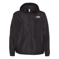 Independet Trading Co. Unisex Lightweight Quarter-Zip Windbreaker Pullover Jacket - EXP54LWP
