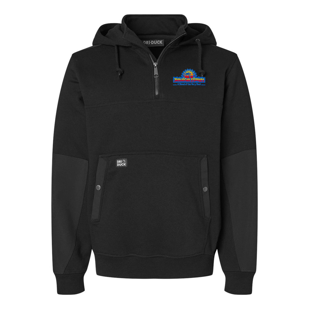 DRI DUCK - Men's Mission Quarter-Zip Hooded Pullover - 7349