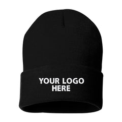 Sportsman 12" Solid Cuffed Beanie - SP12