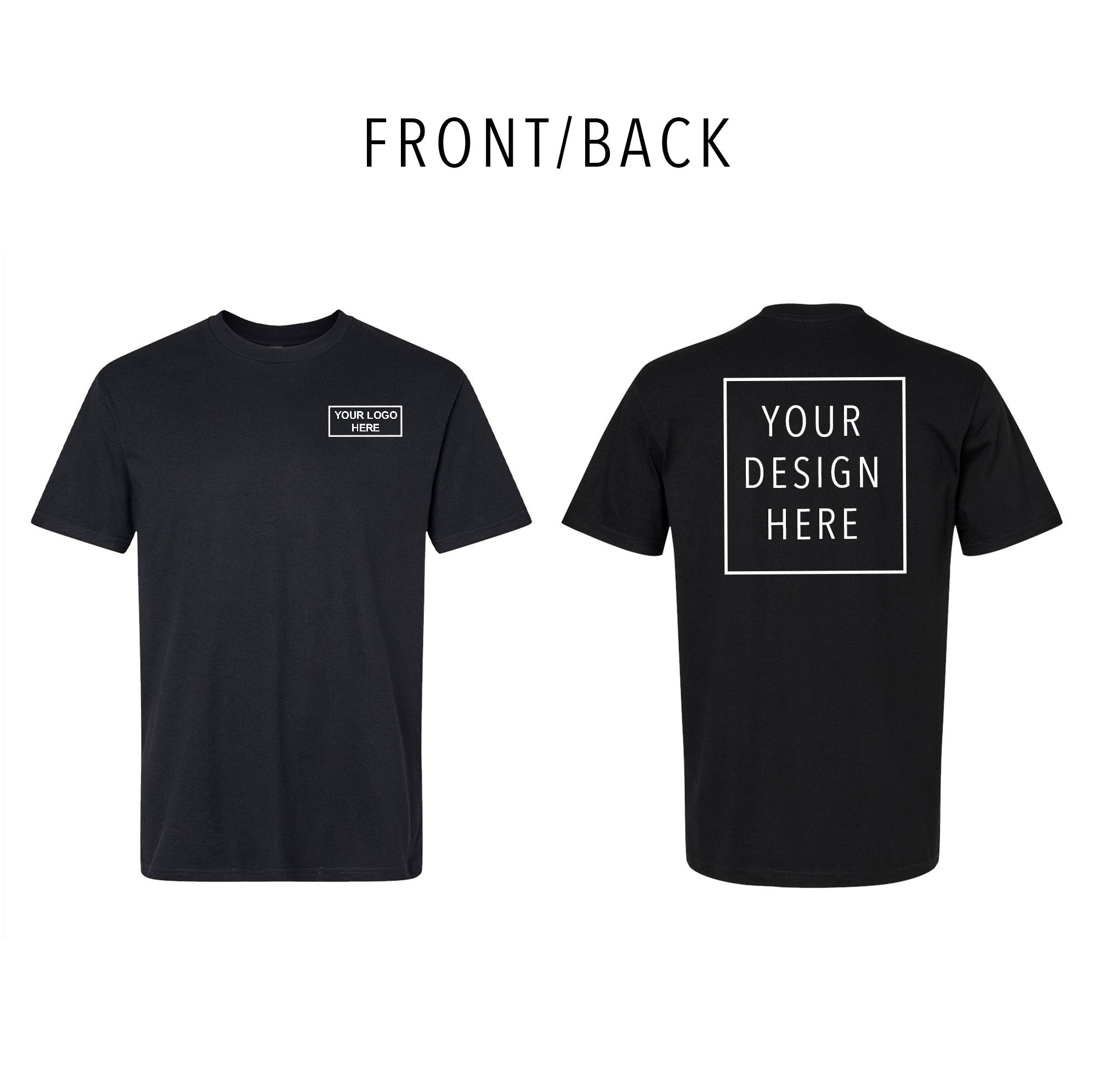 American Apparel - CVC Tee - Front/Back
