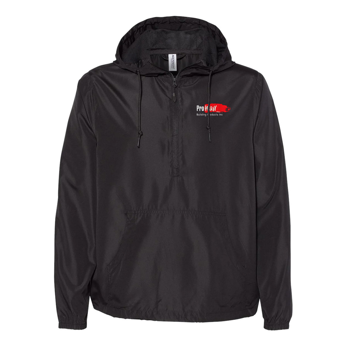PROWALL - Independent Trading Co. Unisex Lightweight Quarter-Zip Windbreaker Pullover Jacket - EXP54LWP