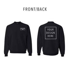 JERZEES - NuBlend® Crewneck Sweatshirt - Front/Back